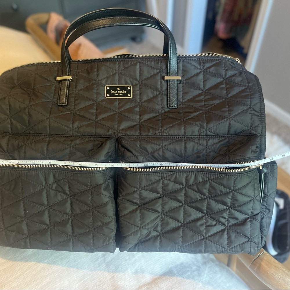 Kate Spade weekender travel bag